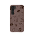 Coque Wild Frontier marron chocolat pour Samsung Galaxy S25+(Plus)