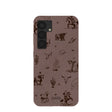 Chocolate Brown Wild Frontier Samsung Galaxy S25 Case