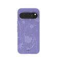 Coque Google Pixel 10 Pro XL à motif de fleurs sauvages lavande