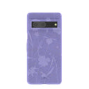 Coque Google Pixel 7 à motif de fleurs sauvages lavande
