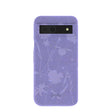 Coque Google Pixel 8a à motif de fleurs sauvages lavande