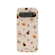 Coque Google Pixel 9 Pro XL motif coquillages et forêt hivernale 