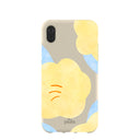 Coque iPhone XR London Fog Fleurs Jaunes