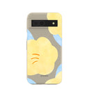 Coque Google Pixel 8a Motif fleurs jaunes London Fog
