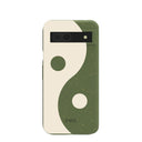 Coque Google Pixel 8a Motif Yin Yang et Forêt