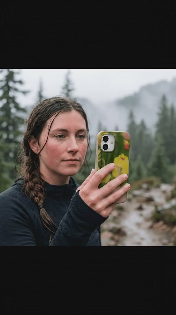 Seashell Full Bloom iPhone 15 Pro Case - Product video demonstration