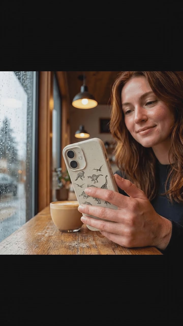 London Fog Dinosaurology iPhone 17 Case - Product video demonstration