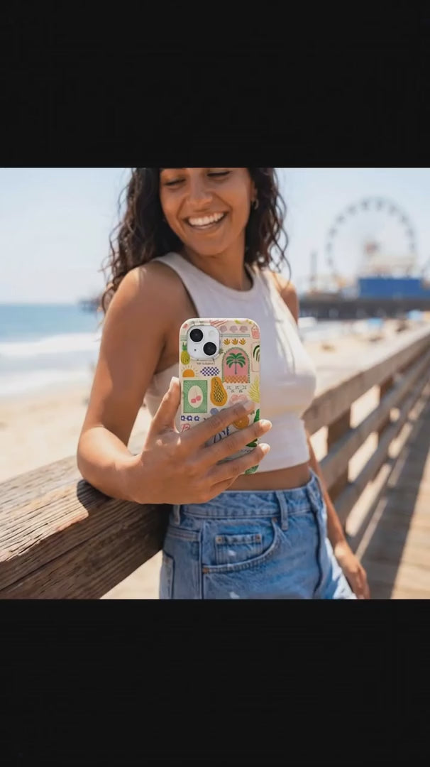 Seashell Tropic Muse iPhone 16 Case - Product video demonstration