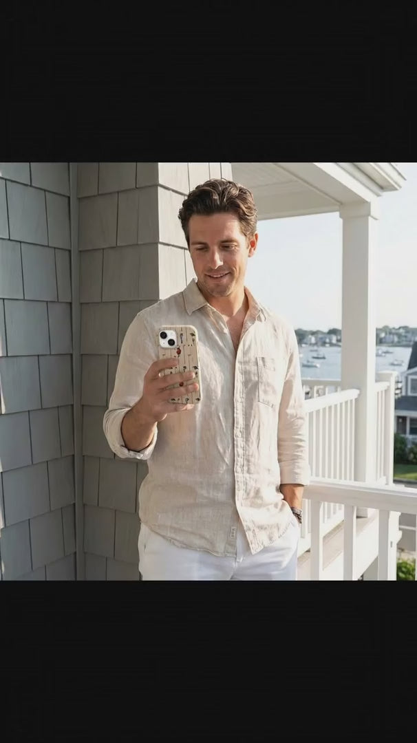 Seashell Golf Time iPhone 15 Pro Case - Product video demonstration