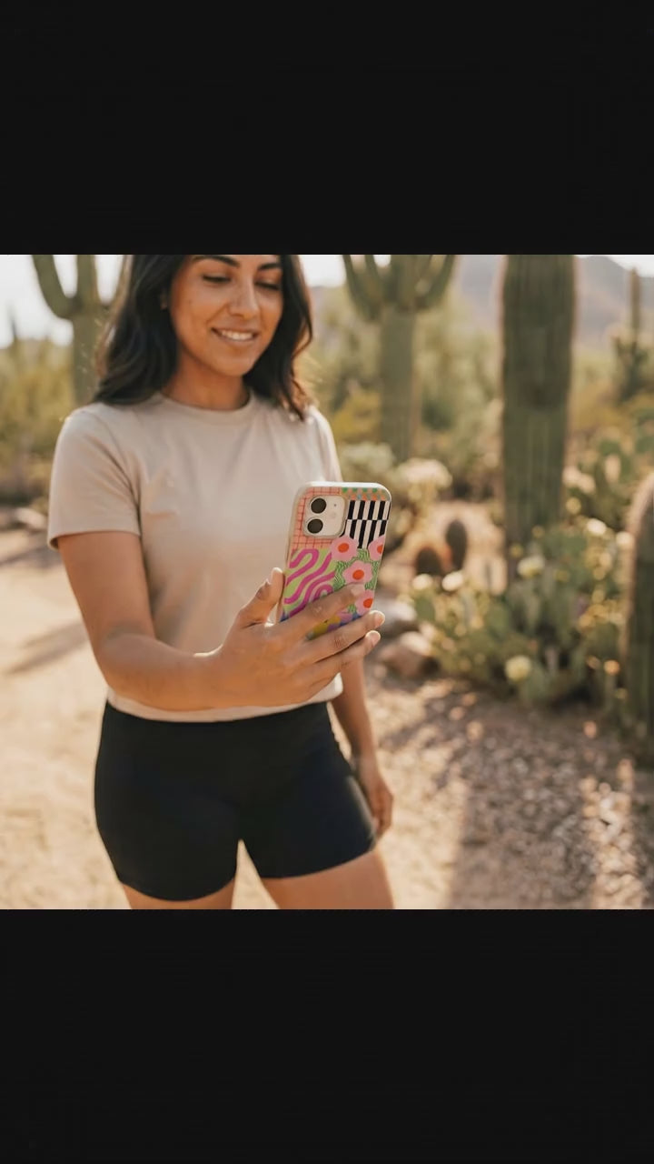 Seashell Abstract Cake iPhone 17 Case - Product video demonstration