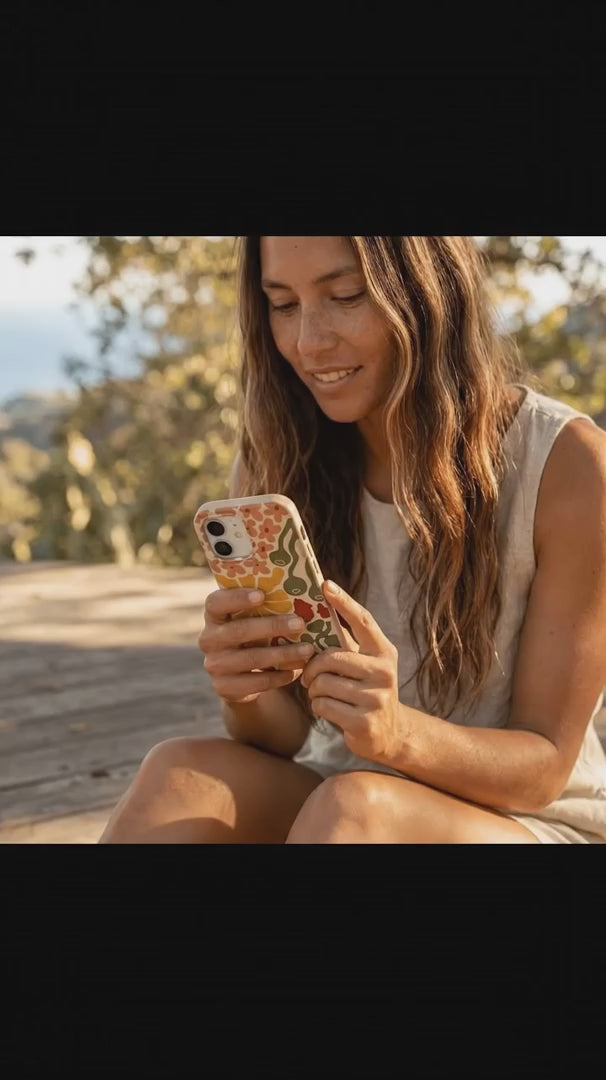 Seashell Fall Flourish iPhone 16 Case - Product video demonstration