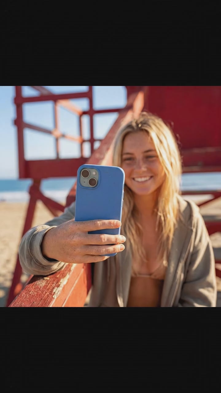 Electric Blue iPhone 17 Case - Product video demonstration