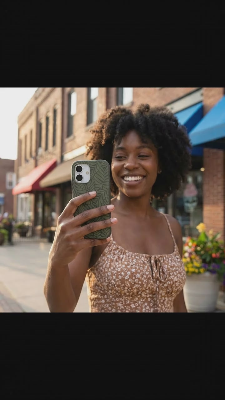 Black Fern Dreams iPhone 17 Case - Product video demonstration