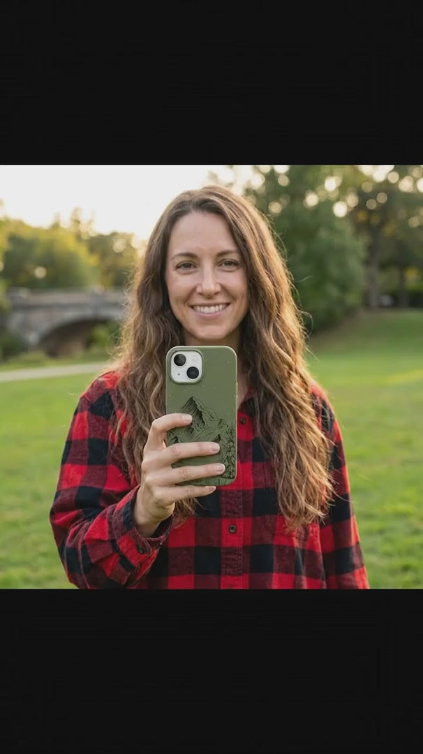 Forest Floor Line Ridge iPhone 16 Pro Max Case - Product video demonstration