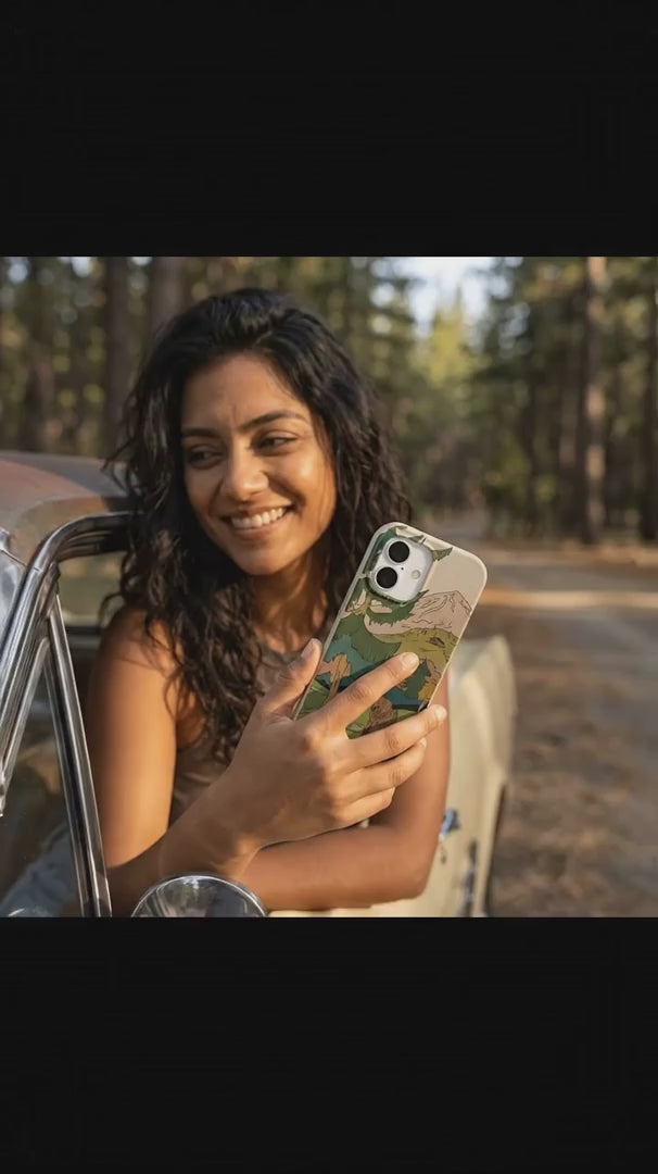 London Fog Rocky Bear iPhone 17 Pro Case - Product video demonstration