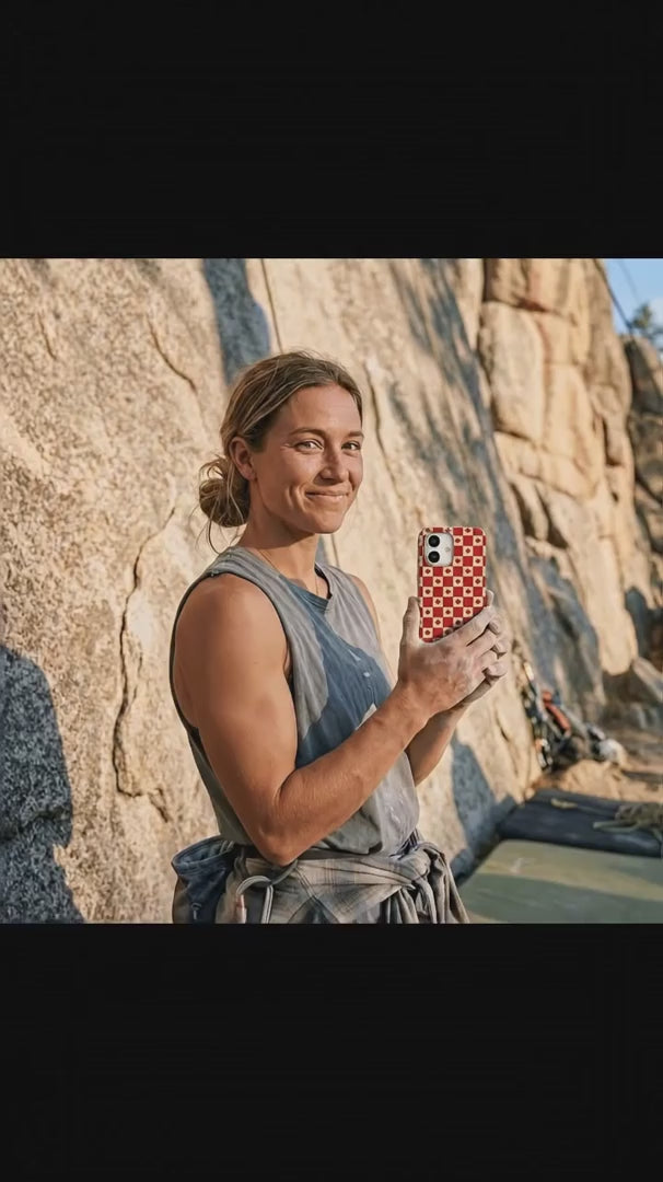 Seashell Canadian Flag iPhone 16 Pro Max Case - Product video demonstration