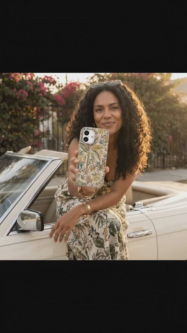 Seashell Dreamy Tropics iPhone 17 Pro Case - Product video demonstration