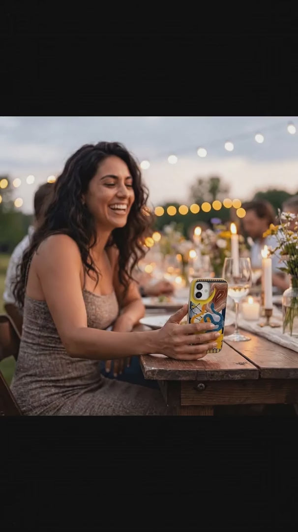 Seashell Gemini Twin iPhone 16 Pro Case - Product video demonstration