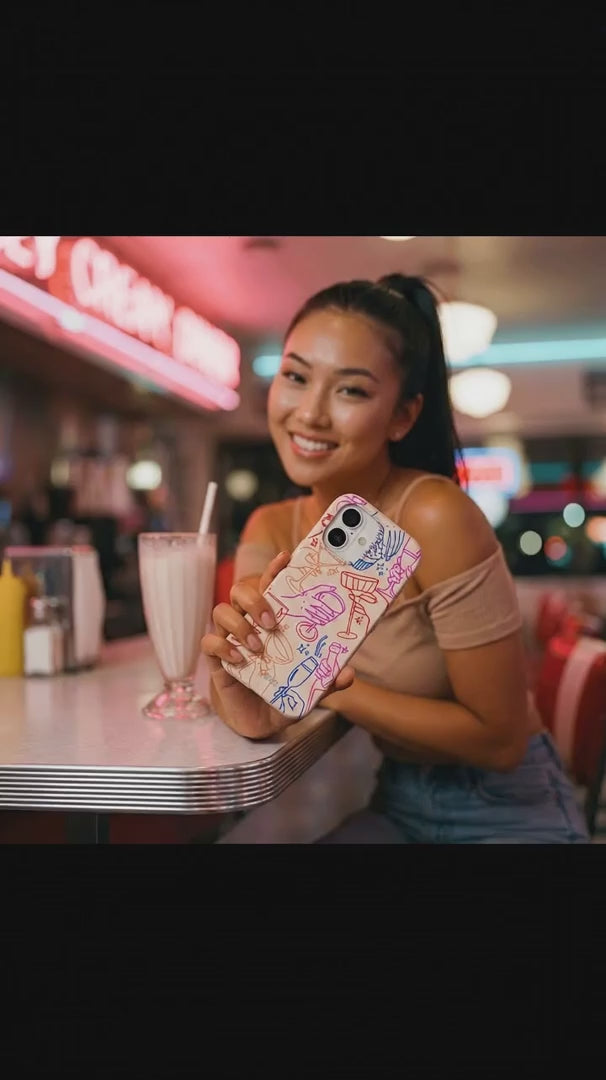 Seashell Cheers Club iPhone 15 Case - Product video demonstration