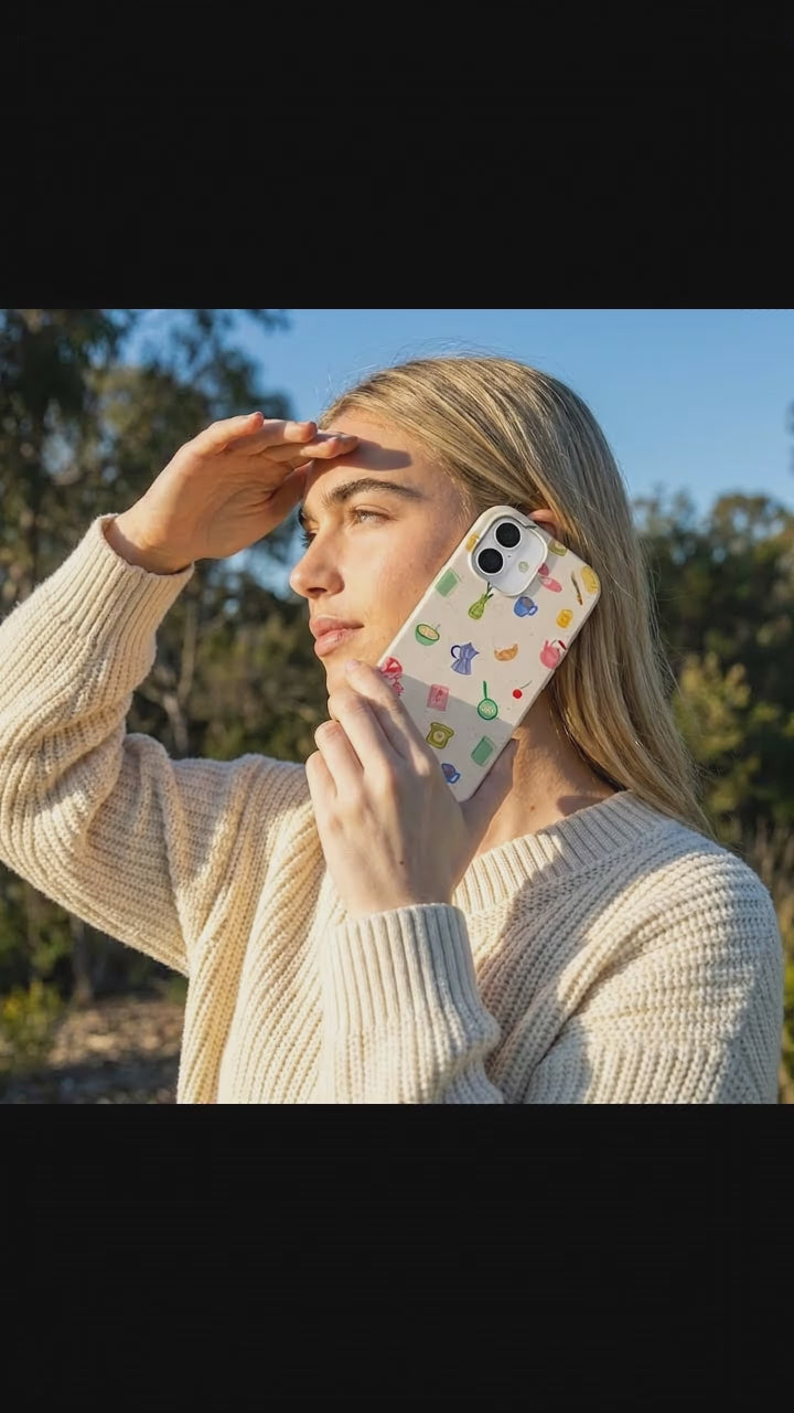 Seashell Slow Mornings iPhone 17 Case - Product video demonstration