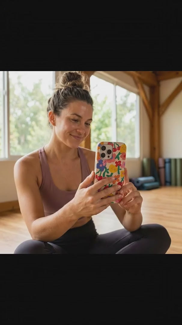 Seashell Fruity Cutie iPhone 15 Pro Case - Product video demonstration