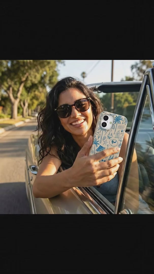 Seashell Salted Ink iPhone 15 Case - Product video demonstration