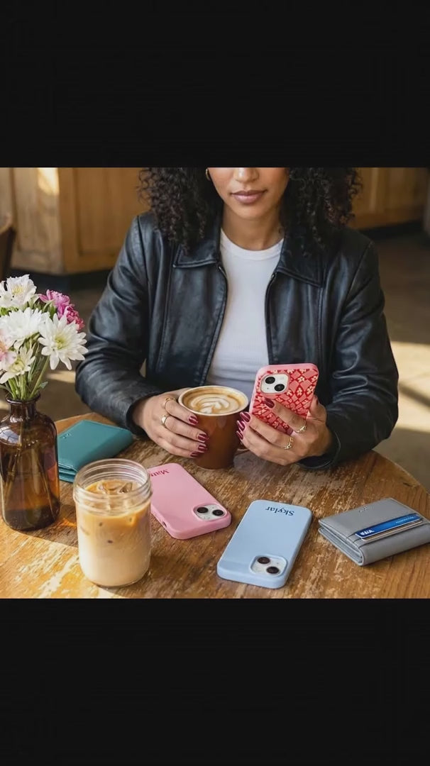 Bubblegum Pink Funky Fleurs iPhone 16 Case - Product video demonstration