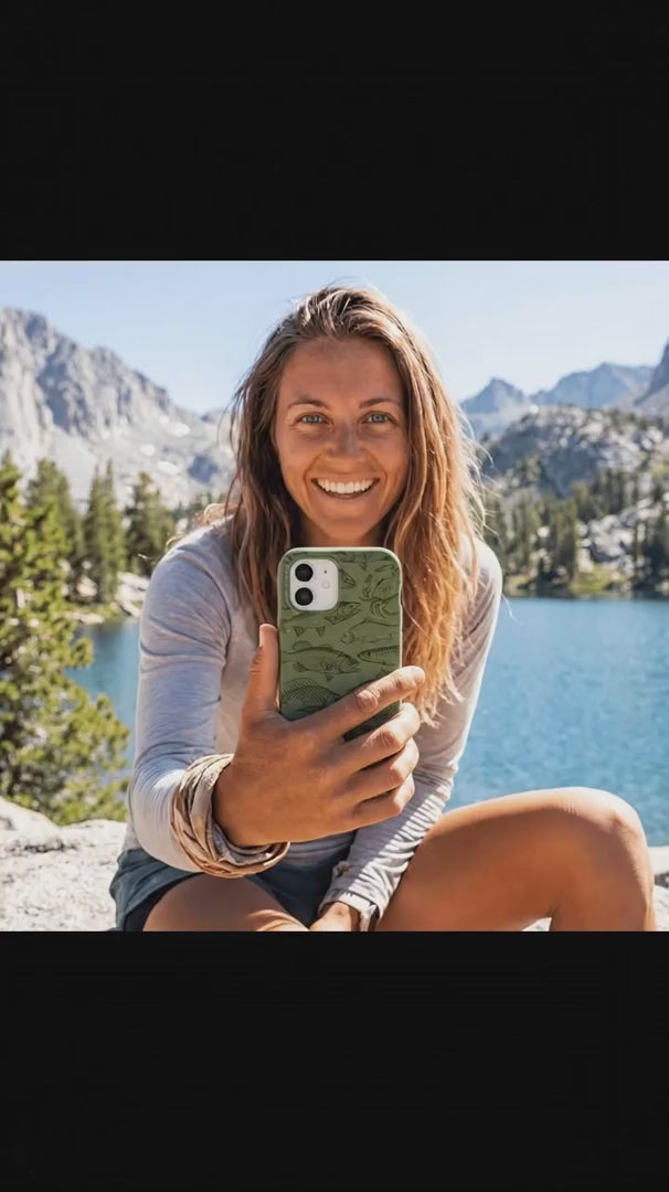 Forest Floor Fishing Lodge iPhone 15 Pro Case - Product video demonstration