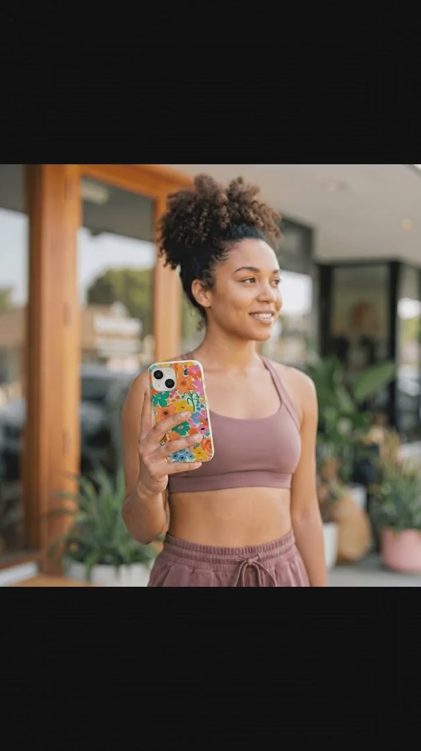 Sage Green Bright Spring iPhone 16 Pro Max Case - Product video demonstration