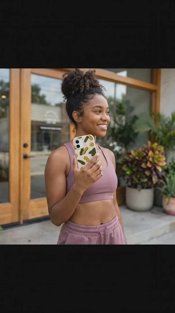 Seashell In a Pickle iPhone 15 Case - Product video demonstration