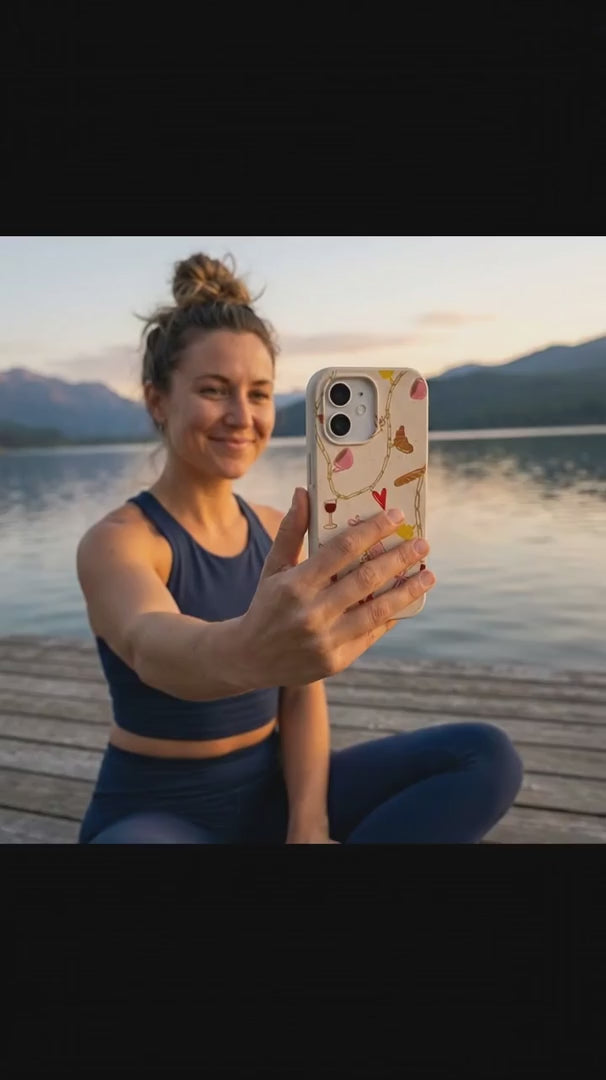 Seashell City of Love iPhone 16 Pro Case - Product video demonstration