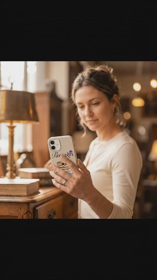 Seashell Pancake Time iPhone 15 Pro Case - Product video demonstration