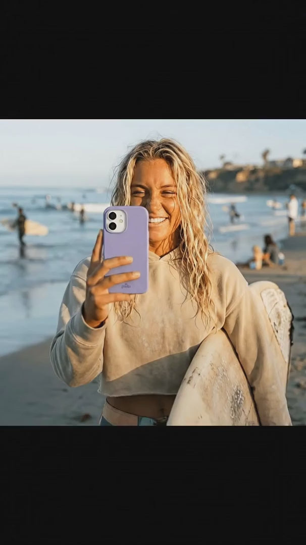 Lavender iPhone 15 Case - Product video demonstration