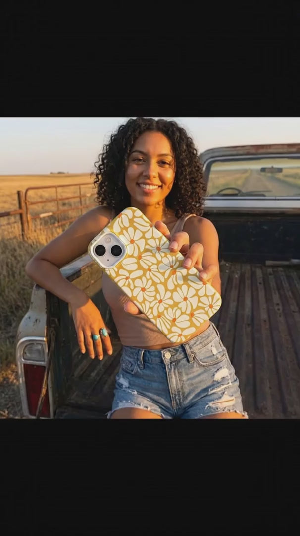 Honey Funky Petals iPhone 16 Pro Max Case - Product video demonstration
