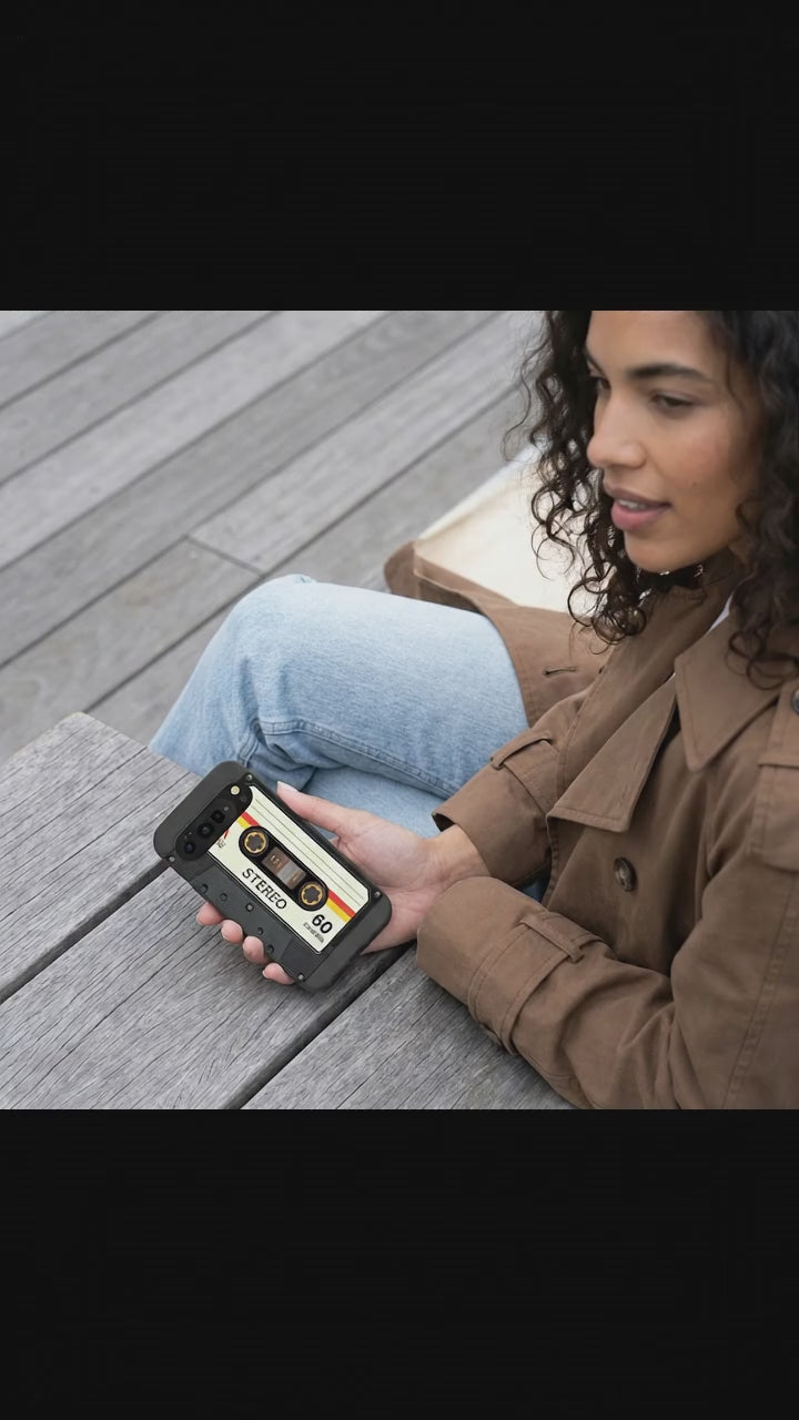 Black Cassette Google Pixel 10 Pro XL Case - Product video demonstration