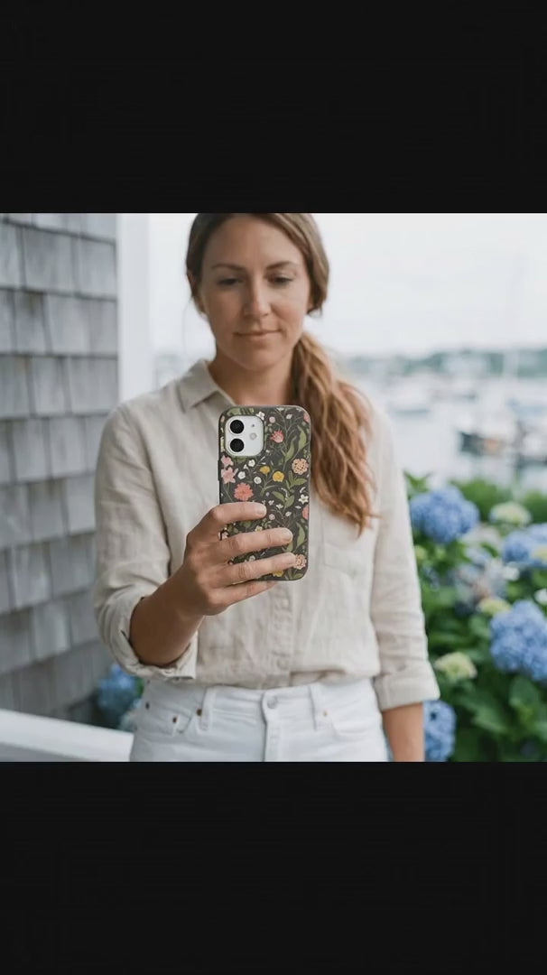 Black Fairy Forest iPhone 16 Case - Product video demonstration