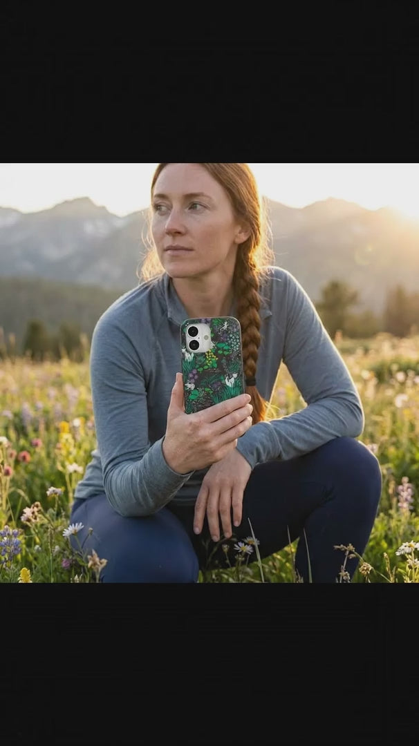 Black Midnight Pond iPhone 17 Pro Case - Product video demonstration