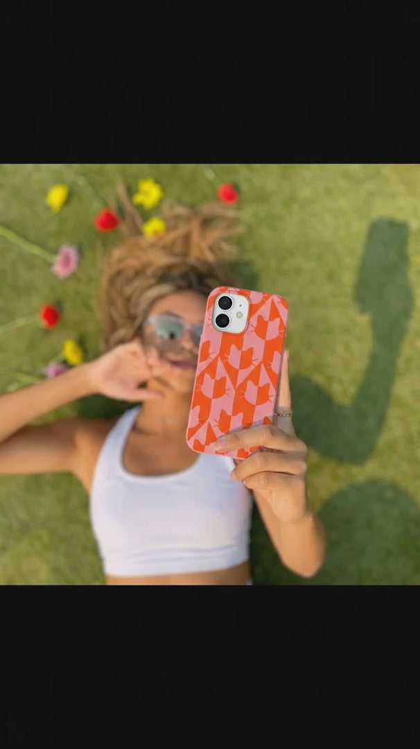 Bubblegum Pink Purr iPhone 15 Pro Case - Product video demonstration