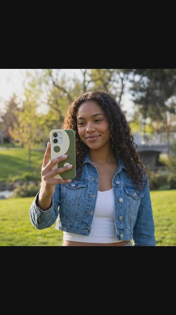 Forest Floor Yin Yang iPhone 15 Pro Case - Product video demonstration