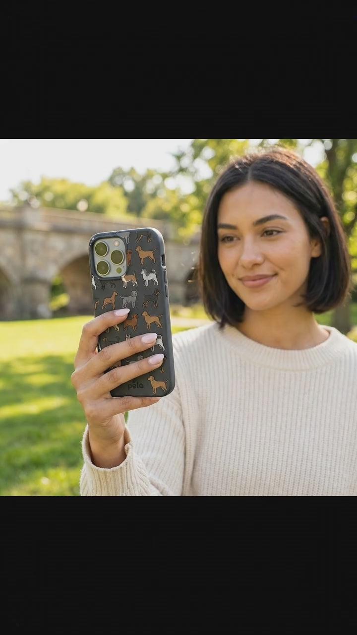 Black Beagle Buds iPhone 17 Case - Product video demonstration