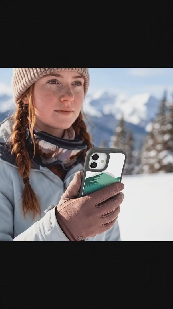 Clear Boreal iPhone 17 Pro Case With Noir Ridge (MagSafe included) - Product video demonstration