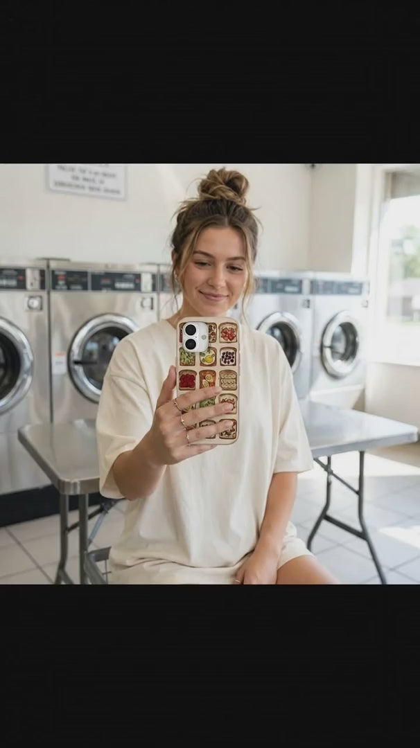 Seashell Toasted iPhone 16 Case - Product video demonstration