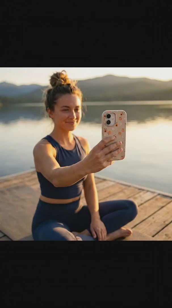 Seashell Feeling Peachy iPhone 17 Pro Case - Product video demonstration