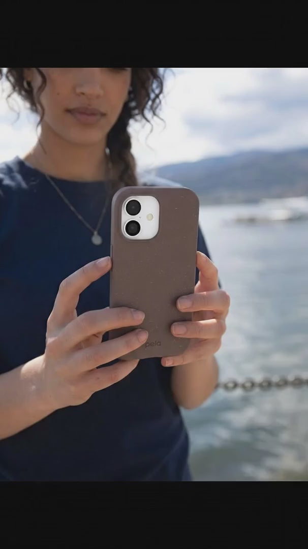 Chocolate Brown iPhone 16 Pro Case - Product video demonstration