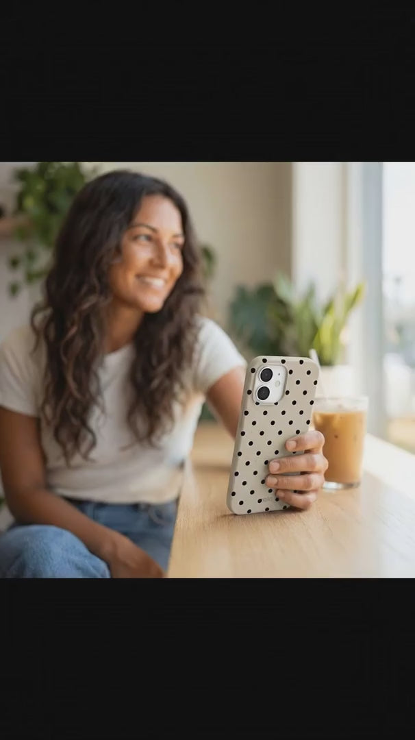 London Fog Latte Pop iPhone 15 Pro Case - Product video demonstration