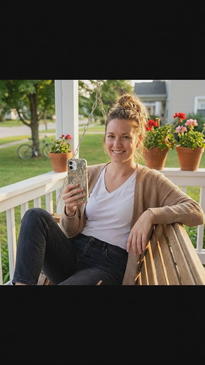 London Fog Celestial Tableau iPhone 17 Case - Product video demonstration