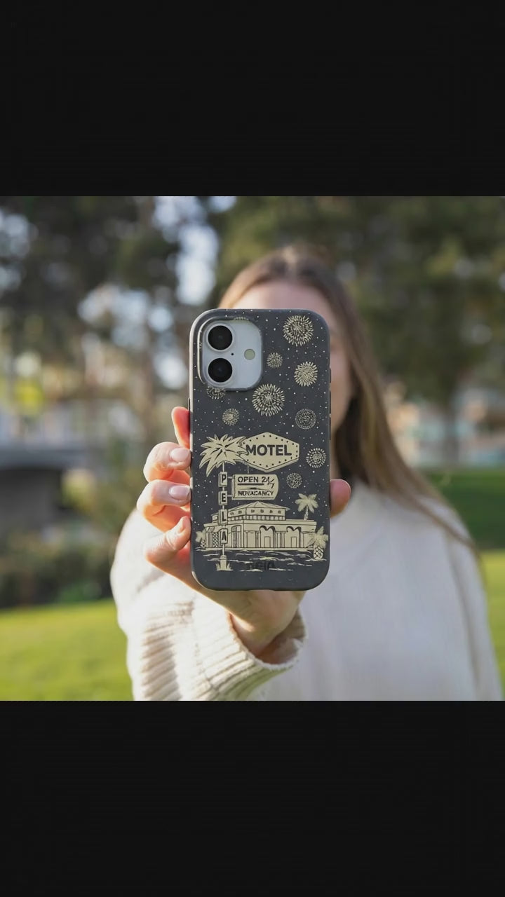 Black Motel Pela iPhone 17 Case - Product video demonstration