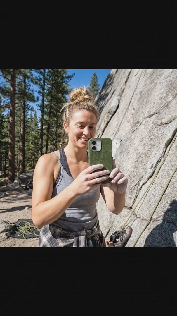 Forest Floor Time Etched iPhone 16 Pro Case - Product video demonstration