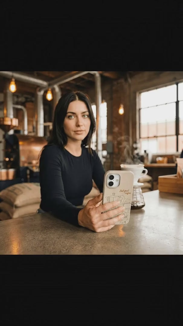Seashell But First iPhone 16 Case - Product video demonstration