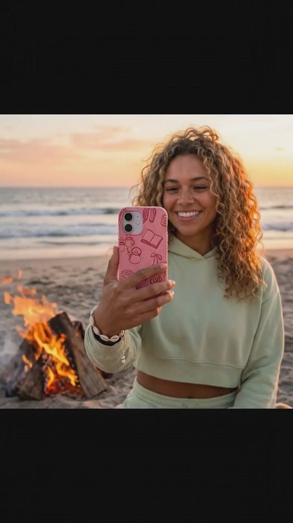 Bubblegum Pink Book Club iPhone 16 Pro Case - Product video demonstration